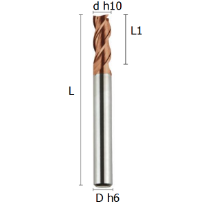 Immagine per la categoria FRESE A TRE DENTI SERIE LUNGA RIVESTITE