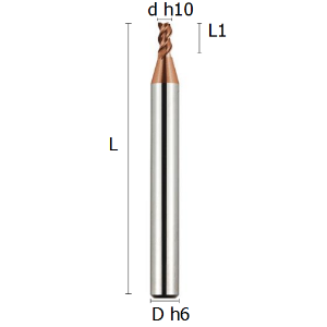 Immagine per la categoria FRESE A TRE DENTI GAMBO RINFORZATO ELICA 45° RIVESTITE