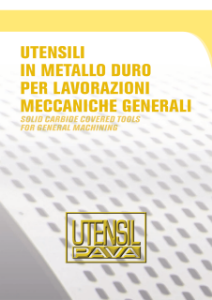 Immagine per la categoria Utensili Rivestiti Per Lavorazioni Meccaniche Generali